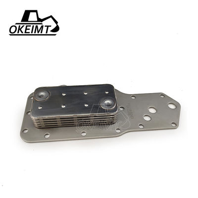 3921557 Engine Oil Cooler Komatsu S4D102 Oil Cooler Assembly For Cummins B3.9L 4B