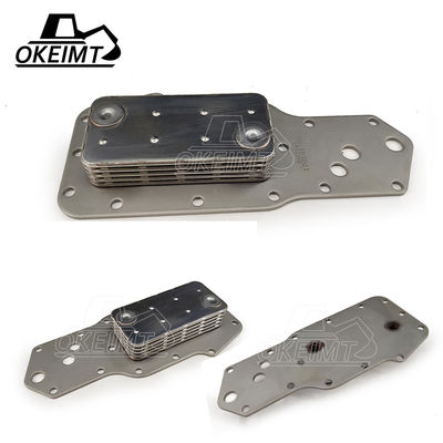 3921557 Engine Oil Cooler Komatsu S4D102 Oil Cooler Assembly For Cummins B3.9L 4B