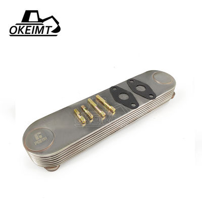 OKEIMT 600-651-1550 6D95-7P Komatsu Engine Oil Cooler Core for Komatsu PC200-6 PC220-6