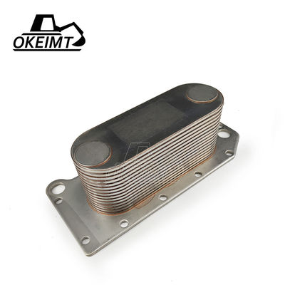 OKEIMT 3966365 3957533 Factory Outlet Engine Lub Oil Cooler Core For Cummins ISC 6D114