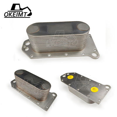 OKEIMT 3966365 3957533 Factory Outlet Engine Lub Oil Cooler Core For Cummins ISC 6D114