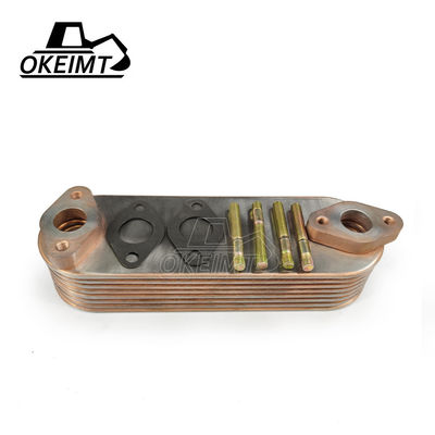 Oil Cooler For Doosan DE08 Motor 65.05606-5020 Stainless Steel Excavator cooler D1146 Oil Cooler 8P for Excavator