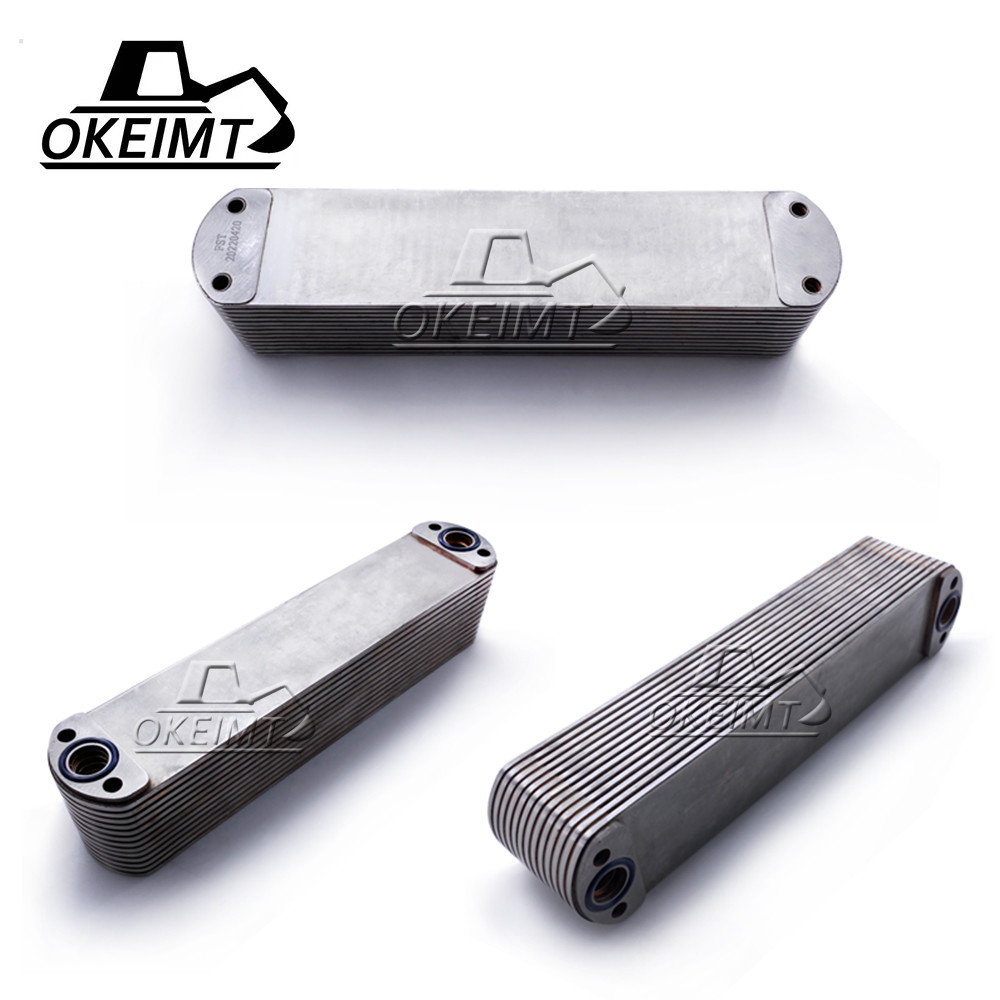 Auto Cooling System ISX15 QSX15 Engine Oil Cooler 4955830 4965482 13P ...