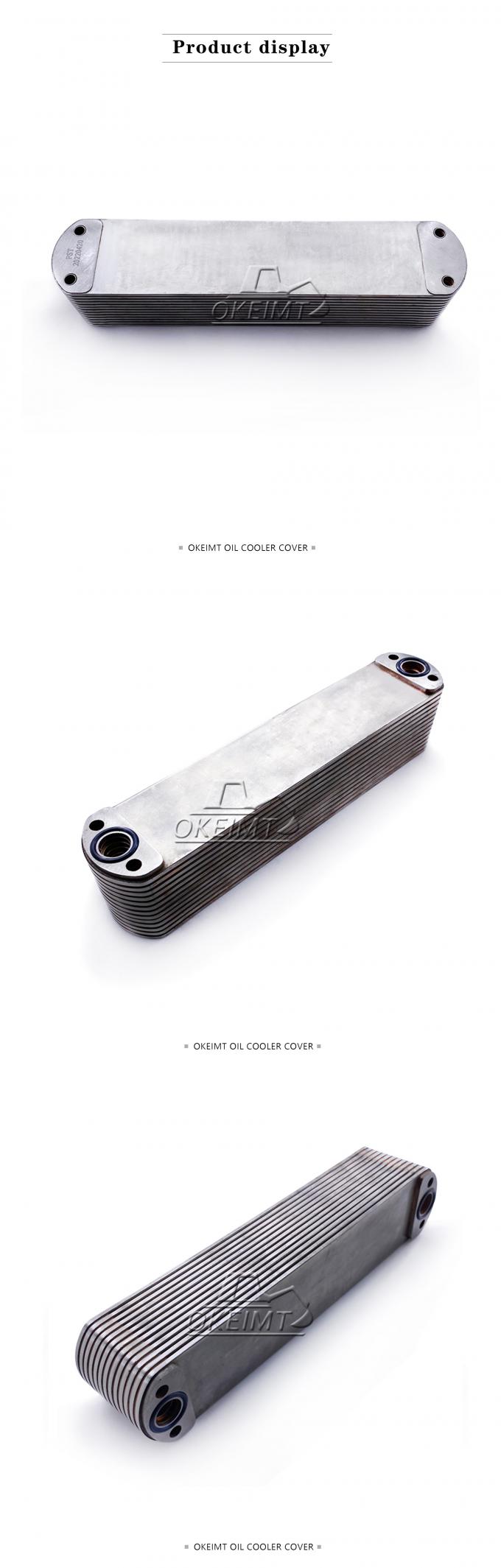 Auto Cooling System ISX15 QSX15 Engine Oil Cooler 4955830 4965482 13P ...