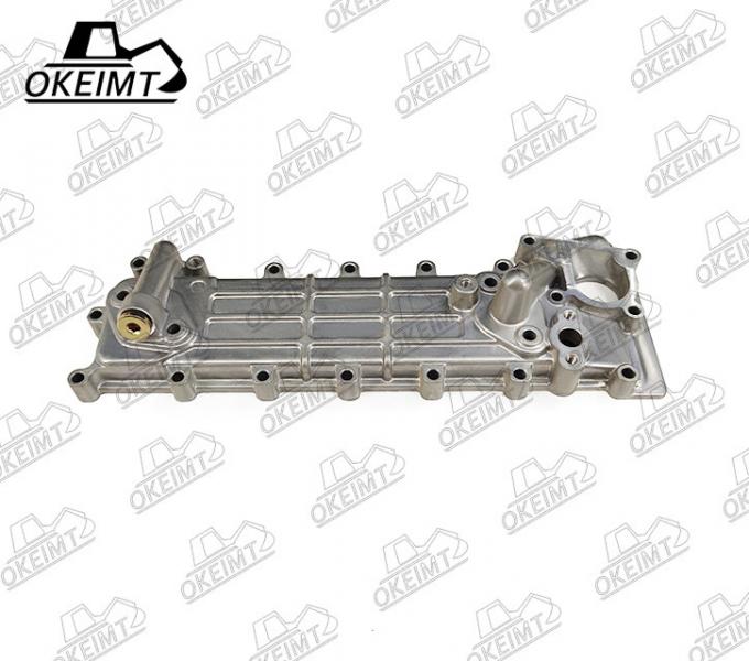 4HF1 8 - 97027 - 982 - 0 Engine Oil Cooler Cover For Truck Engine